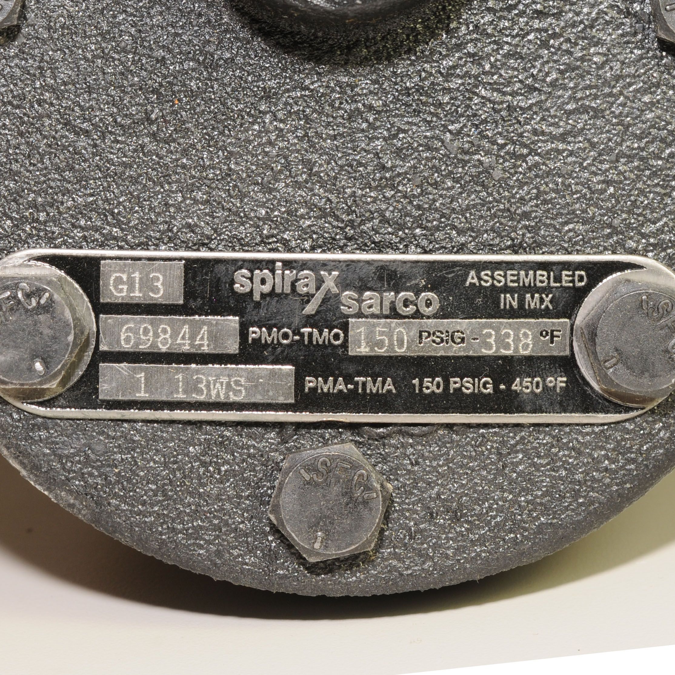 SPIRAX SARCO Spirax-Sarco 69844 Air Eliminator 13WS 1 Inch NPT 150 PSI