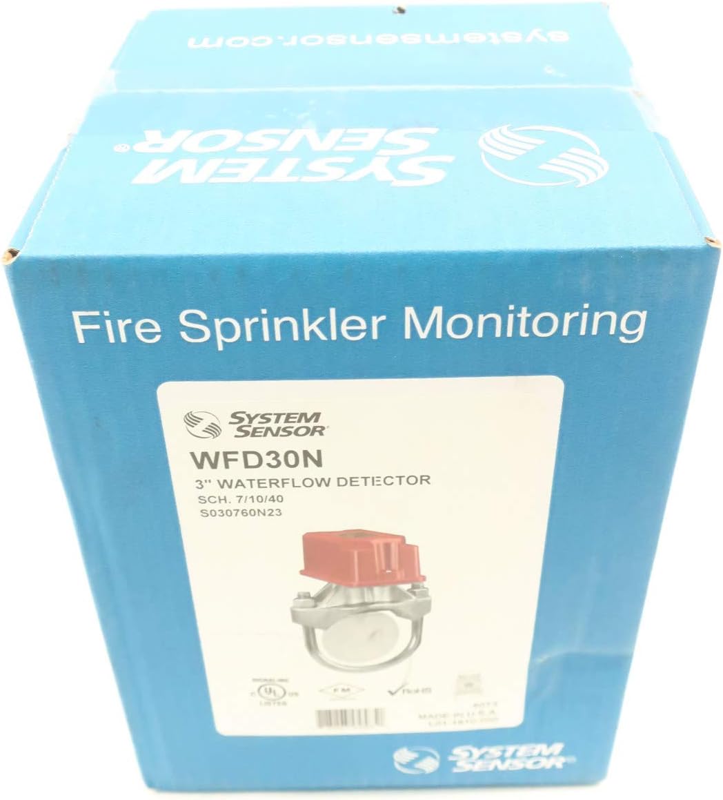 SYSTEM SENSOR System Sensor WFD30N Water Flow Detector 3 Inch NEMA4