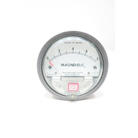 DWYER Dwyer 2008 Magnehelic Differential Pressure Gauge