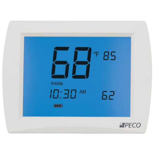 PECO PECO T12532-001 Performance PRO Touch Screen Thermostat 3H/2C