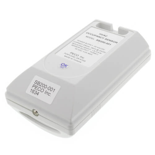 PECO PECO SB200-001 Infrared Slave Occupancy Sensor Wall/Ceiling Mount Energy Efficient