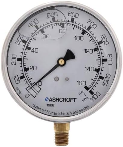 ASHCROFT 1001008AL02L-0/160 PRESSURE GAUGES