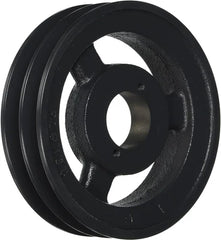 BROWNING Browning 2BK67H Sheave for 4L, A, 5L, B Belts, 2 Grooves, Cast Iron
