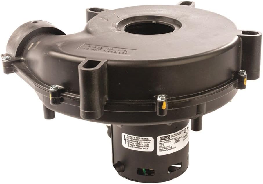 GENTEQ MOTORS Fasco A168 1-Speed 3450 RPM 151 - 500 CFM York Blower Motor (115V)