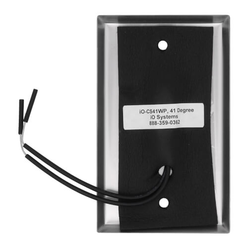 IO HVAC CONTROLS iO HVAC Controls CS-41-WP 41F FLUSH MOUNT TAMPER-PROOF Thermostat Heating