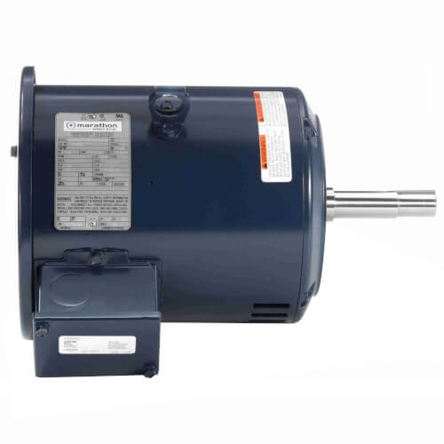 MARATHON MOTORS Marathon Motors E148B Close-Coupled Pump Motor 3 HP 230/460V 1800RPM 182JMV