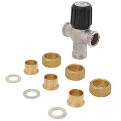 RESIDEO Resideo Braukmann AM101R-US-1 Thermostatic Mixing Valve 3/4 Inch Sweat 70-180 Degrees