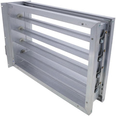 RESIDEO Honeywell Home ZD18X12TZ 18 in x 12 in TrueZONE Rectangular Parallel Blade Damper