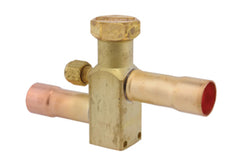 RHEEM Rheem 61-104025-15 Service Valve 3/4 x 3/4 inch Connections 5 inch Length Front Charge Port