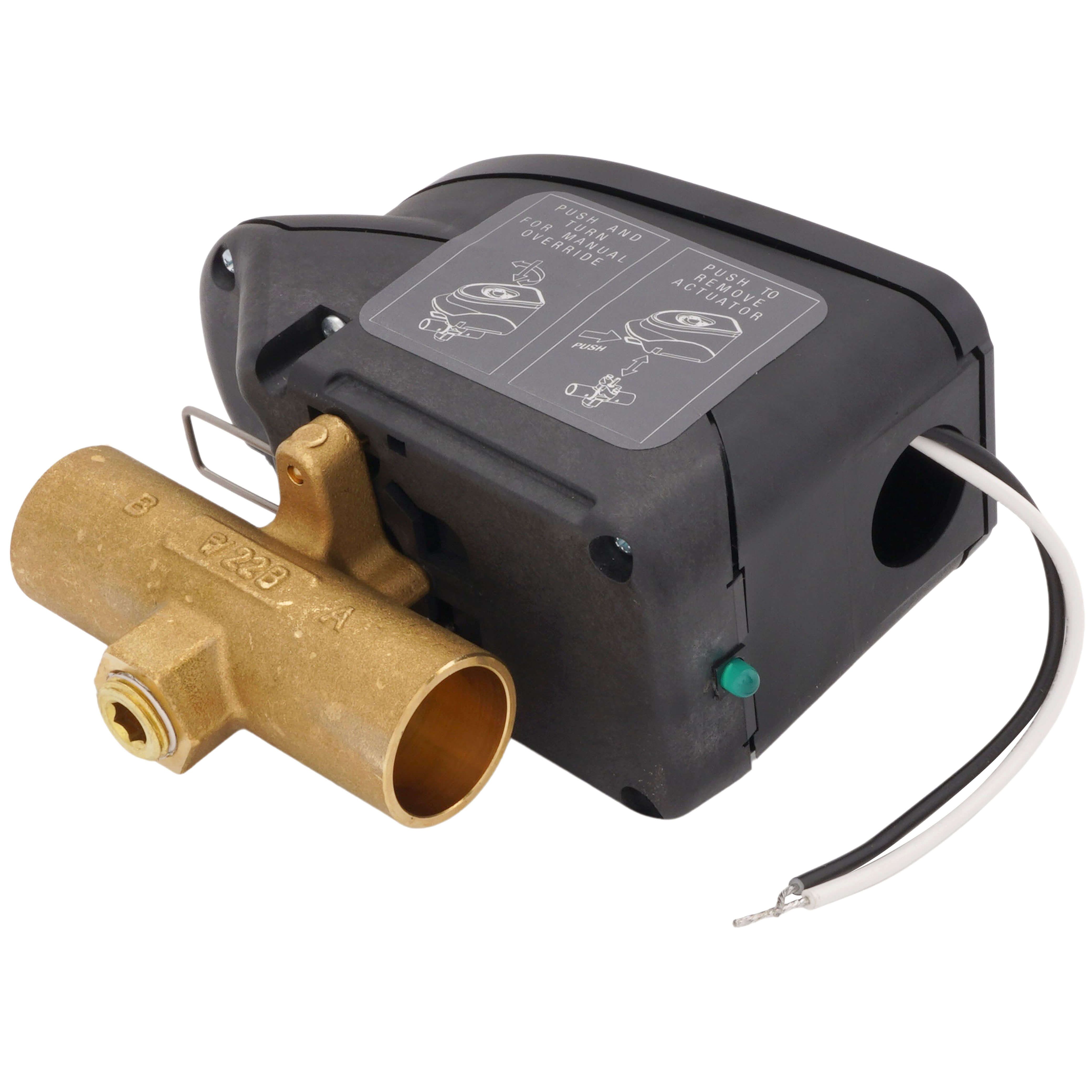 TACO TACO V075C2A2ZALNVE2A1 24v 3/4 inch Sweat Normally Closed 2-Way Zone Valve