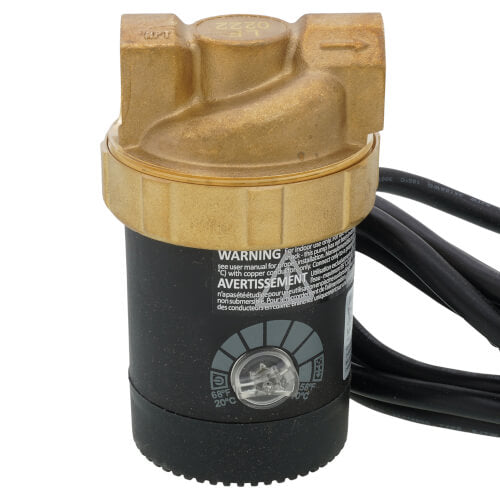 BELL & GOSSETT Bell & Gossett 60A0B3002 Ecocirc Circulator with Adjustable Thermostat and Plug