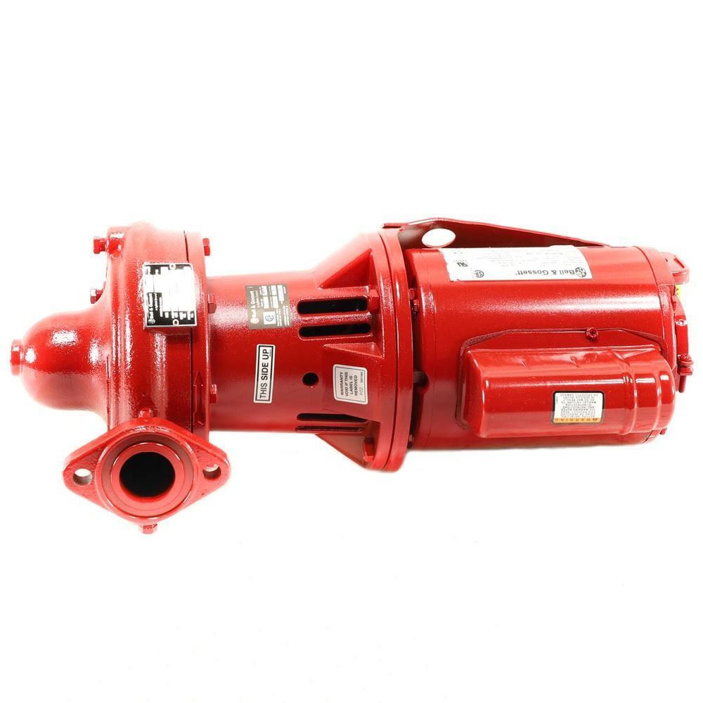BELL & GOSSETT Bell & Gossett 1EF011LF e-60 Series e601S Centrifugal Pump 115/230V