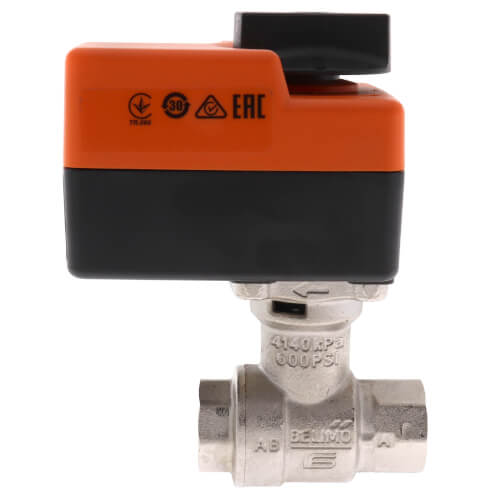 BELIMO Belimo B313B+TR24-SR-T CCV 0.5 Inch 3 Way 4.7 Cv Non-Spring Return 24V 2-10V