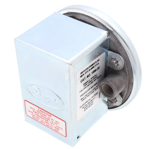 DWYER Dwyer 1996-20 Gas Pressure Switch 4-20 Inches WC