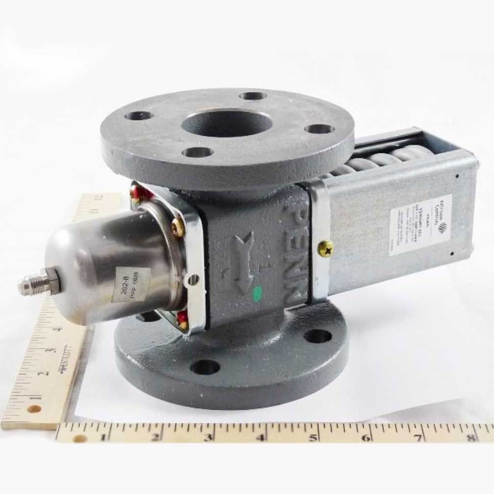 JOHNSON CONTROLS Johnson Controls V246GR1-001C Penn V246 Two-Way Water-Regulating Valve North American Direct Acting Commercial 1-1/2 inch Flange