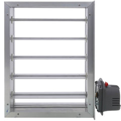 RESIDEO Honeywell Home ZD12X16TZ 12 in. x 16 in. TrueZONE Rectangular Parallel Blade Damper + Replacement ZD12X16