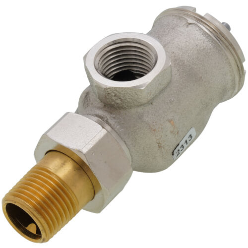 RESIDEO Honeywell Home V110F1002 Thermostatic Radiator Valve, 1/2 Inch Horizontal Angle High Capacity