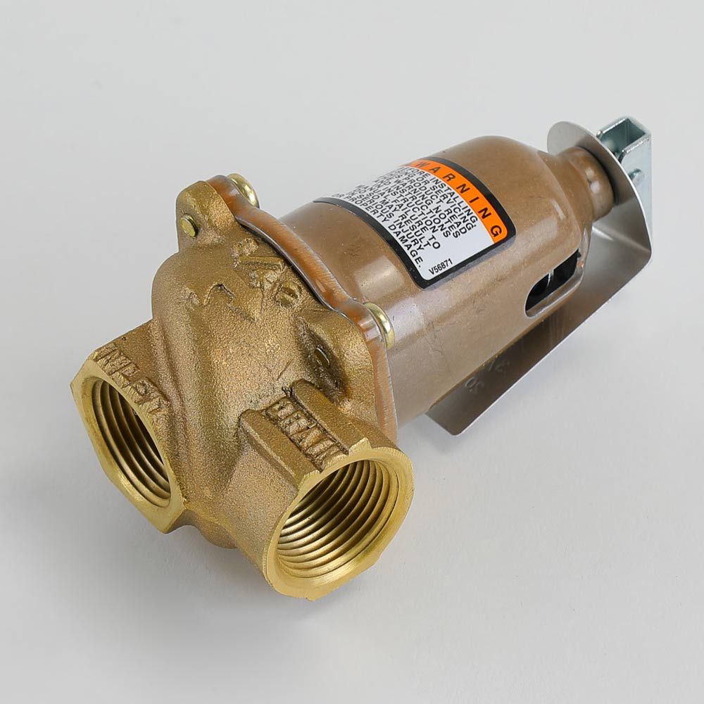 BELL & GOSSETT Bell & Gossett 110126 3/4 Inch 100 PSI Safety Relief Valve with 2075000 BTU Capacity