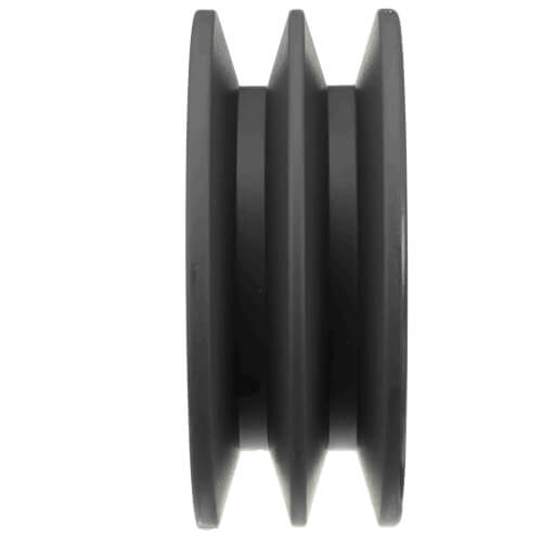 BROWNING Browning 2BK47H Classical Gripbelt Sheave 4.45 Inches Diameter 2 Grooves Bushed Cast Iron