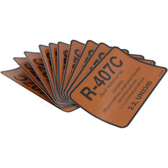 DiversiTech 04407 Refrigerant Label R-407C