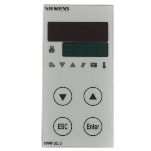 SIEMENS SIEMENS RWF55.50A9 Universal Controller 96x48mm 3-Position Output Analog Output
