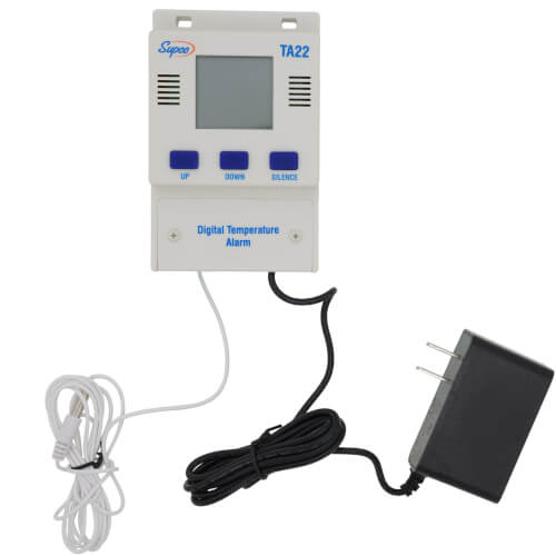 SUPCO Supco TA22 Temperature Alarm with Digital Display 120VAC Single Set Point
