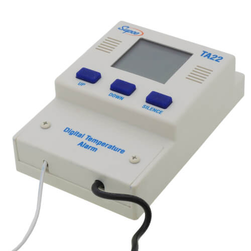 SUPCO Supco TA22 Temperature Alarm with Digital Display 120VAC Single Set Point