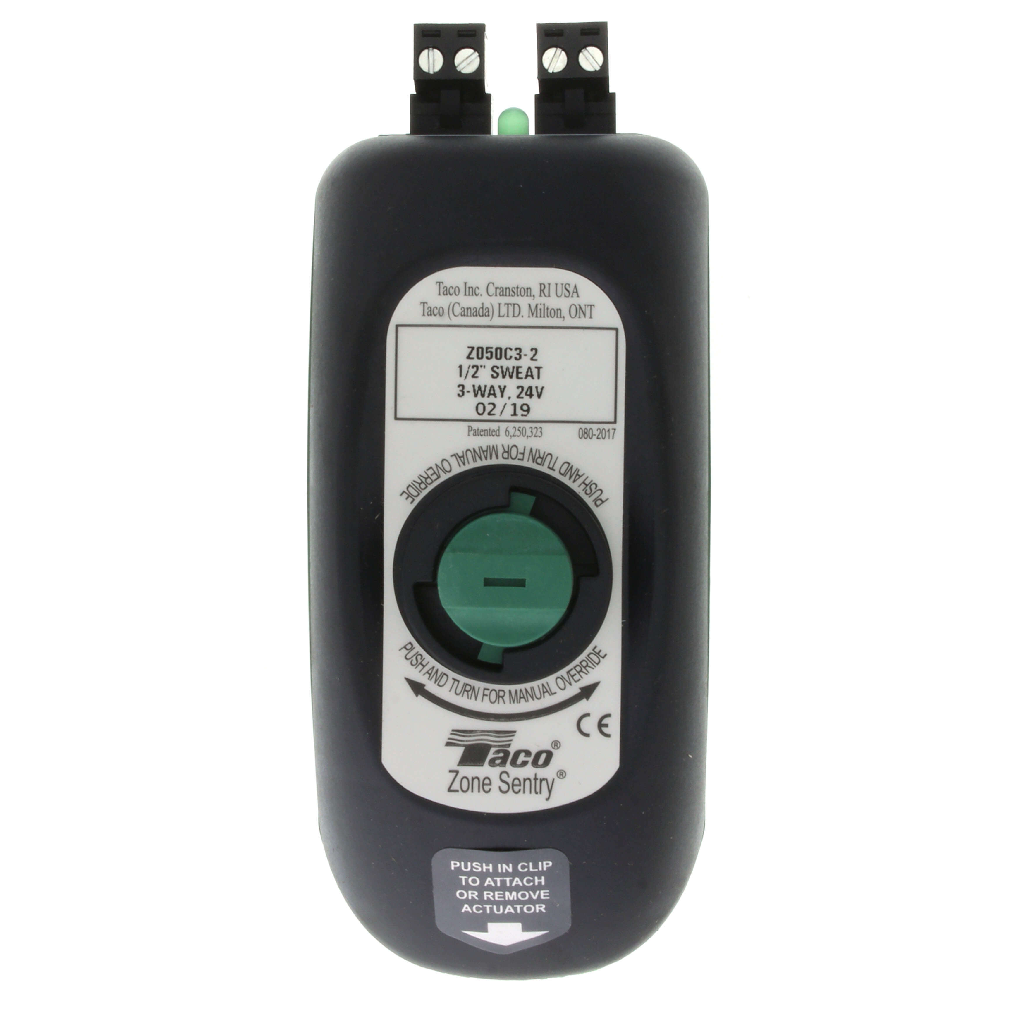 TACO TACO Z050C3-2 Valve 24V 3-Way Zone Sentry Valve Normally Closed