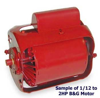 BELL & GOSSETT 169072 BLOWER MOTORS