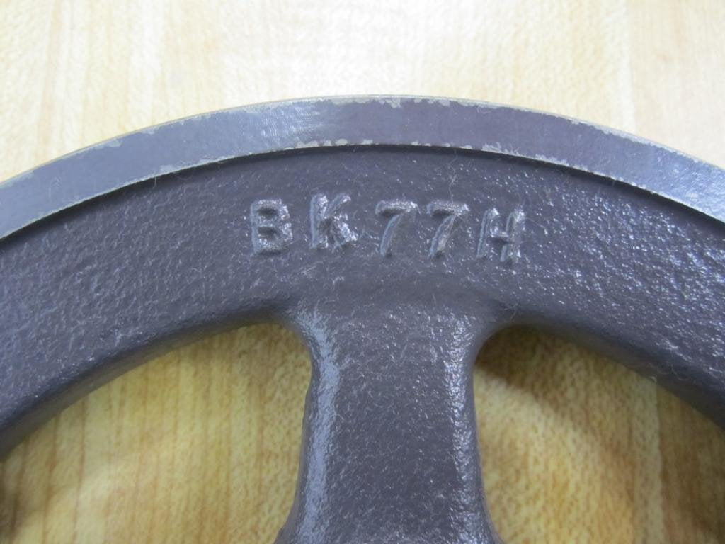 BROWNING Browning BK77H Bushed Classical Gripbelt Sheave, Uses H Bushing, 4L or A, 5L or B Belt, 1 Groove