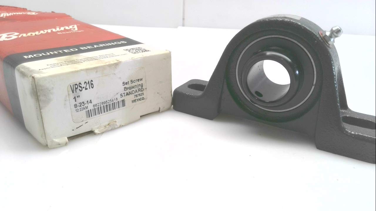 BROWNING Browning VPS-216 2-Bolt Pillow Block Bearing 1 inch Shaft