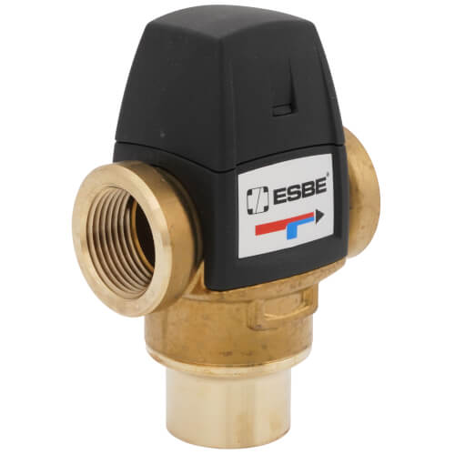 DANFOSS Danfoss 31622011LF 1 Inch NPT VTA Series 3-Way Thermostatic Mixing Valve 95-140 degrees Fahrenheit Lead Free
