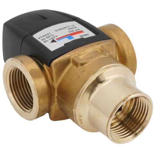 DANFOSS Danfoss 31622011LF 1 Inch NPT VTA Series 3-Way Thermostatic Mixing Valve 95-140 degrees Fahrenheit Lead Free