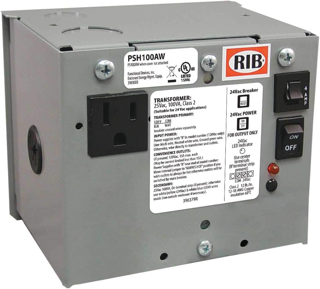 FUNCTIONAL DEVICES PSH100AW CIRCUIT BREAKERS