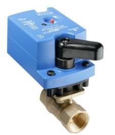 JOHNSON CONTROLS Johnson Controls VG1245BN+9T4GGA Two-Way Stainless Steel Trim NPT Ball Valve with Electric Actuator