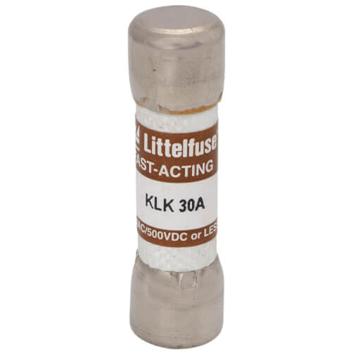 LITTELFUSE Littelfuse KLK030 30 Amp 600 VAC 500 VDC Fast Acting Midget Fuse