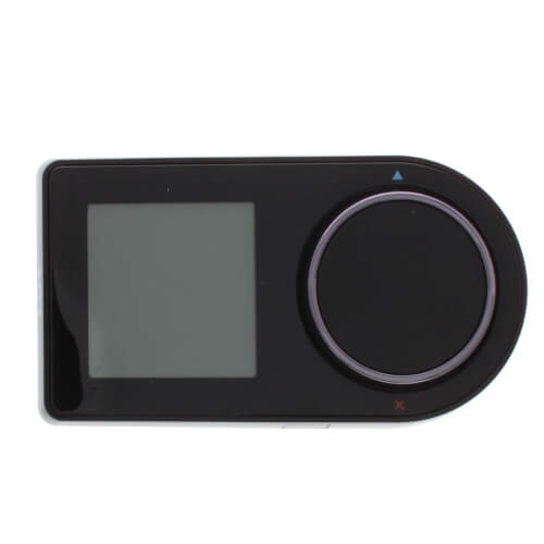 LUX Lux Products GEO-BL-003 7 Day Programmable WiFi Thermostat Dual Mount Black 2 Heat 2 Cool