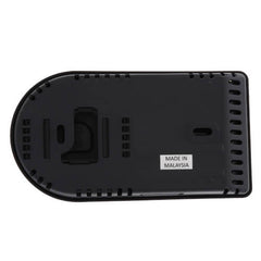 Lux Products GEO-BL-003 7 Day Programmable WiFi Thermostat Dual Mount Black 2 Heat 2 Cool