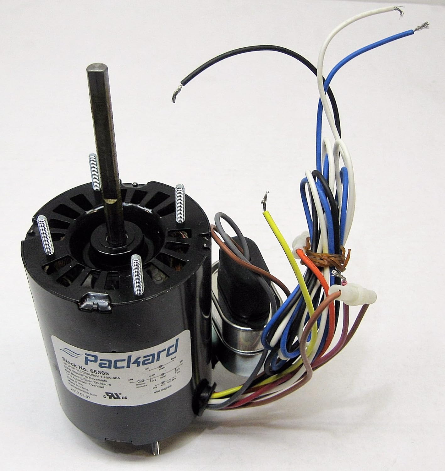 PACKARD Packard 66505 Unit Heater Motor 1/10 HP 115/208-230V Replaces CCW175-43846