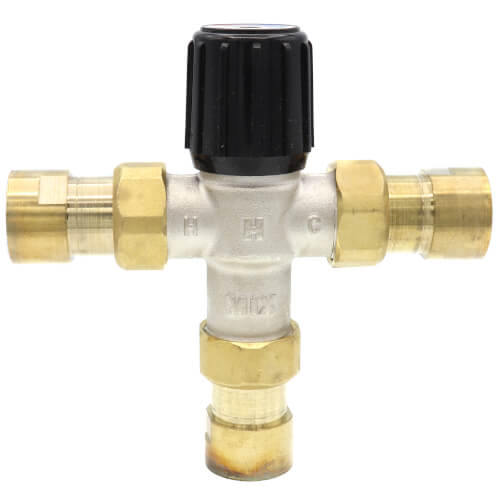 RESIDEO Resideo Braukmann AM101C1070-UT-1LF 3/4 Inch Union 1070 Mixing Valve 70-120F Lead Free