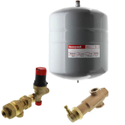 RESIDEO Resideo TK30PV100SFM Boiler Trim Kit 1 Inch Tank Kit with BackFlow Fill Valve and Accessories