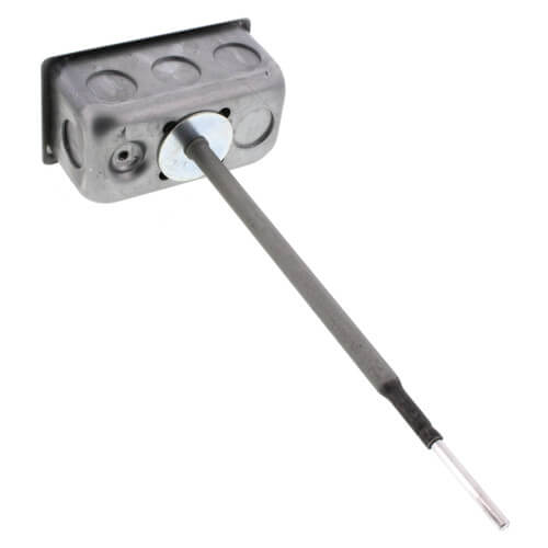 SIEMENS SIEMENS QAM2030.020 Duct Point Temperature Sensor 8-Inch - 10k Ohm
