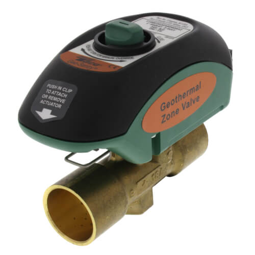 TACO TACO V100C2G2ZA024Q4A2 Geo-Sentry Zone Valve 1 Inch Normally Closed Sweat