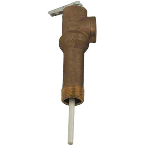 WATTS Watts 0556004 LF100XL 3/4 Inch Bronze Temperature and Pressure Relief Valve 150 PSI 210 Degrees Replacement 0556004