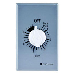 Intermatic FF6HH SPST 6 Hour 125-277 Volt Commercial Timer with Hold