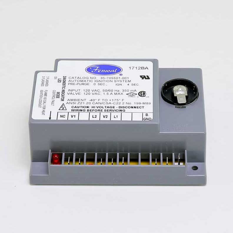 LAARS Fenwal 35-705501-001 Direct Spark Ignition Control 120V