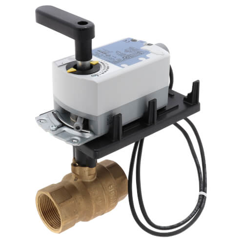 SIEMENS Siemens 171C-10321 Ball Valve Assembly 2 Way 1-1/4 Inch 100CV with GDE161.1P Actuator