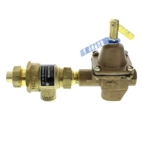WATTS Watts 0386462 B911S Combination Fill Valve Backflow Preventer High Capacity