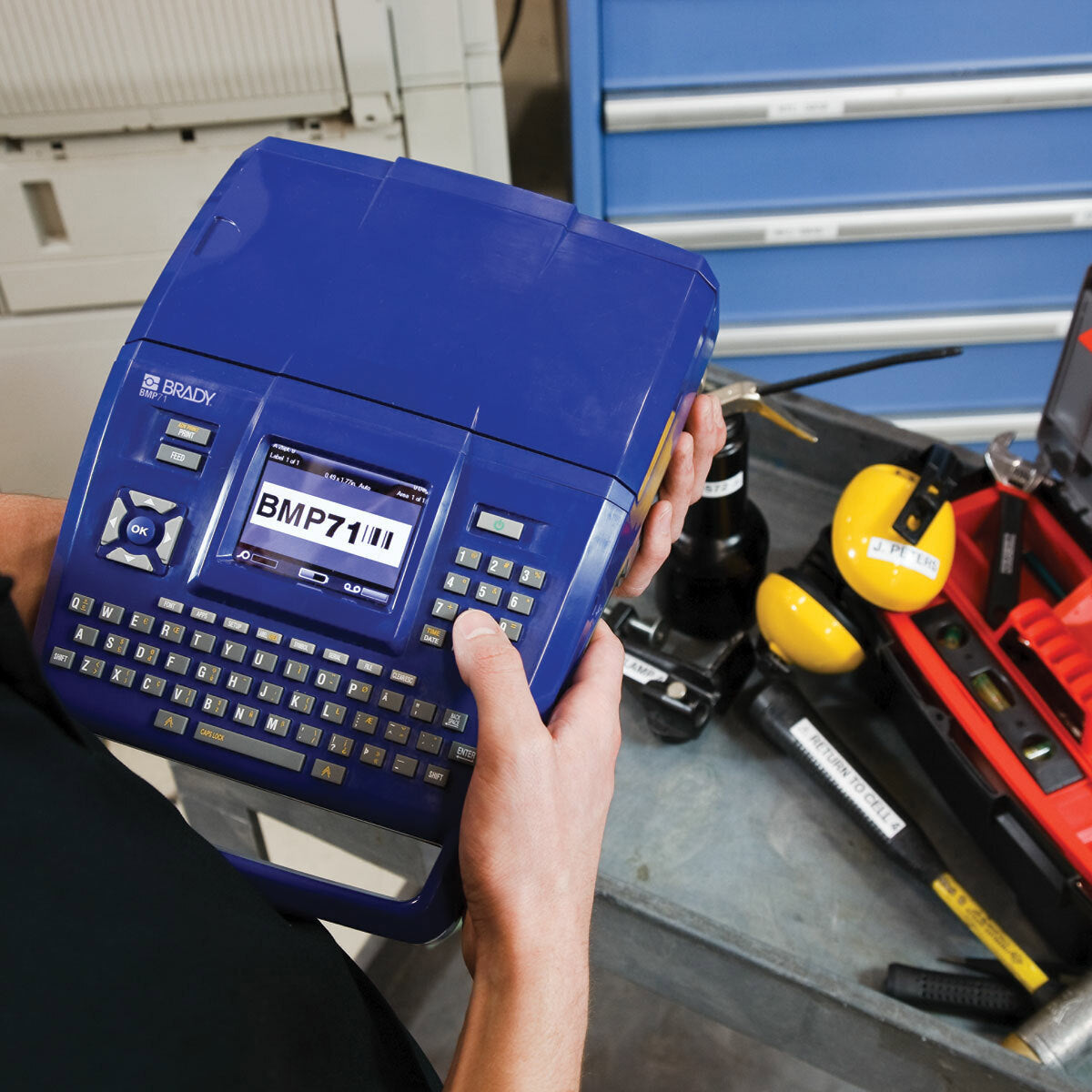 BRADY Brady BMP71 Portable Label Printer Thermal Transfer