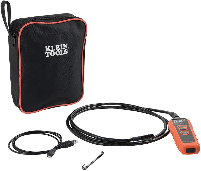 KLEIN TOOLS Klein Tools ET20 WiFi Borescope Inspection Camera Battery Powered WiFi Connection